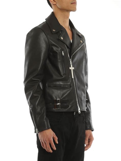 givenchy wool biker jacket|Biker jacket in leather .